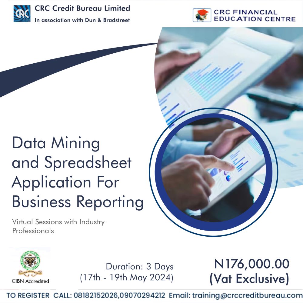 Data Mining Spreadsheet Application For Business Reporting